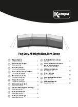 Preview for 1 page of Kampa Fog Grey Installation Manual