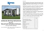 Kampa Jamboree Instructions предпросмотр