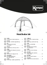 Preview for 1 page of Kampa Poled Shelter 300 Installation And Operating Manual