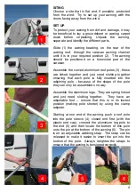 Preview for 4 page of Kampa Rally 260 Instructions & Care Manual