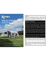 Kampa Rally AirPro 260 Instruction Manual предпросмотр