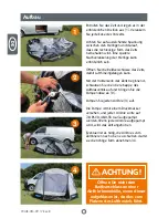 Предварительный просмотр 14 страницы Kampa Travel Pod Action AIR User Manual