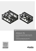 Kampmann Airblock FG 06 Installation And Operating Instructions Manual preview