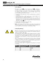 Предварительный просмотр 18 страницы Kampmann Airblock FG 06 Installation And Operating Instructions Manual