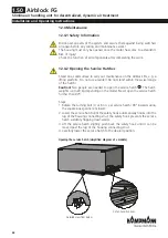 Preview for 48 page of Kampmann Airblock FG Series Installation And Operating Instructions Manual