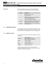 Preview for 6 page of Kampmann KaCool D AF Installation And Operating Instructions Manual