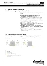 Preview for 25 page of Kampmann KaCool D AF Installation And Operating Instructions Manual