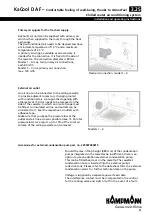 Preview for 31 page of Kampmann KaCool D AF Installation And Operating Instructions Manual