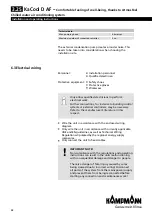 Preview for 32 page of Kampmann KaCool D AF Installation And Operating Instructions Manual