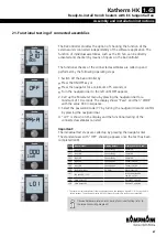 Предварительный просмотр 67 страницы Kampmann Katherm HK Series Assembly And Installation Instructions Manual