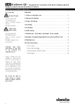 Preview for 2 page of Kampmann Katherm QE Assembly And Installation Instructions Manual