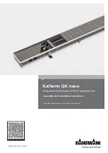 Kampmann Katherm QK nano Assembly And Installation Instructions Manual preview