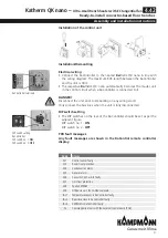 Preview for 21 page of Kampmann Katherm QK nano Assembly And Installation Instructions Manual