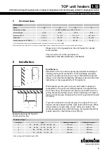 Предварительный просмотр 11 страницы Kampmann Lufterhitzer TOP Series Installation And Operating Instructions Manual