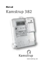 Kamstrup 382 Manual preview