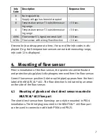 Preview for 9 page of Kamstrup MULTICAL 402 Installation & Maintenance Instructions Manual