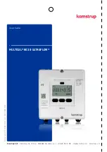 Предварительный просмотр 28 страницы Kamstrup MULTICAL 803 Installation And User Manual