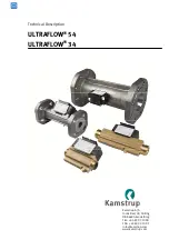 Kamstrup ULTRAFLOW 54 Technical Description предпросмотр