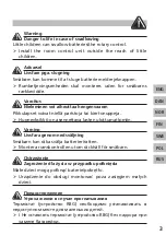 Preview for 3 page of KAN-therm RDF 642 2-00 Series Manual