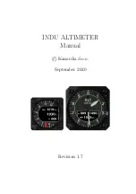 Preview for 1 page of Kanardia INDU ALTIMETER Manual