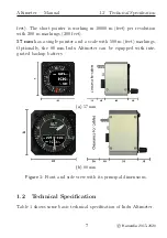 Preview for 9 page of Kanardia INDU ALTIMETER Manual