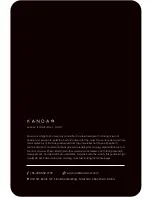 Preview for 12 page of KANDA Obsidian S User Manual