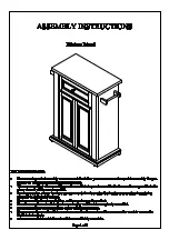 K&B Furniture K04 Assembly Instructions Manual предпросмотр