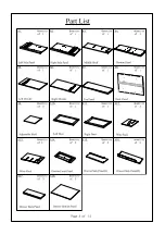 Preview for 3 page of K&B Furniture WR1364 Assembly Instructions Manual