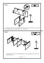 Preview for 5 page of K&B Furniture WR1364 Assembly Instructions Manual