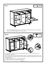 Preview for 8 page of K&B Furniture WR1364 Assembly Instructions Manual