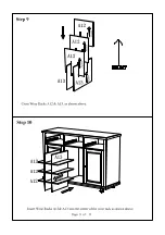 Preview for 9 page of K&B Furniture WR1364 Assembly Instructions Manual