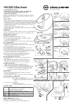 Предварительный просмотр 2 страницы K&M 14032 Instructions