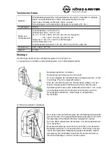 Предварительный просмотр 2 страницы K&M 24173 Information For Use