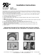 K&N Engineering HA-4503 Installation Instructions preview