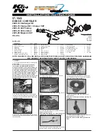 K&N 57-1543 Installation Instructions preview