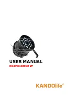 Kandolite K64P818RGBW User Manual preview