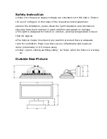 Предварительный просмотр 4 страницы Kandolite KWW36W1RGB User Manual