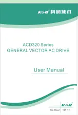 Preview for 1 page of K&R ACD320 Series User Manual