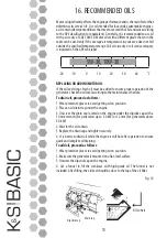 Предварительный просмотр 16 страницы K&S BASIC KS 2200A Owner'S Manual