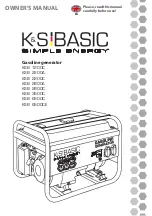 K&S BASIC KSB 1200C Owner'S Manual preview