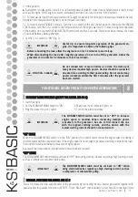 Preview for 10 page of K&S BASIC KSB 21i S Manual