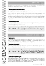 Preview for 5 page of K&S BASIC KSB 21i Owner'S Manual