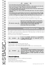 Предварительный просмотр 10 страницы K&S BASIC KSB 21i Owner'S Manual