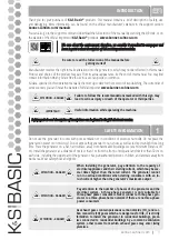 Предварительный просмотр 2 страницы K&S BASIC KSB 30A Owner'S Manual