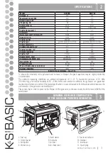 Предварительный просмотр 4 страницы K&S BASIC KSB 30A Owner'S Manual