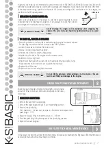 Предварительный просмотр 8 страницы K&S BASIC KSB 30A Owner'S Manual