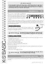 Preview for 9 page of K&S BASIC KSB 30i S Owner'S Manual