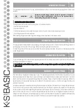 Preview for 11 page of K&S BASIC KSB 30i S Owner'S Manual