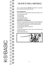 Предварительный просмотр 17 страницы K&S BASIC KSB 6000D Owner'S Manual