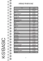 Предварительный просмотр 20 страницы K&S BASIC KSB 6000D Owner'S Manual